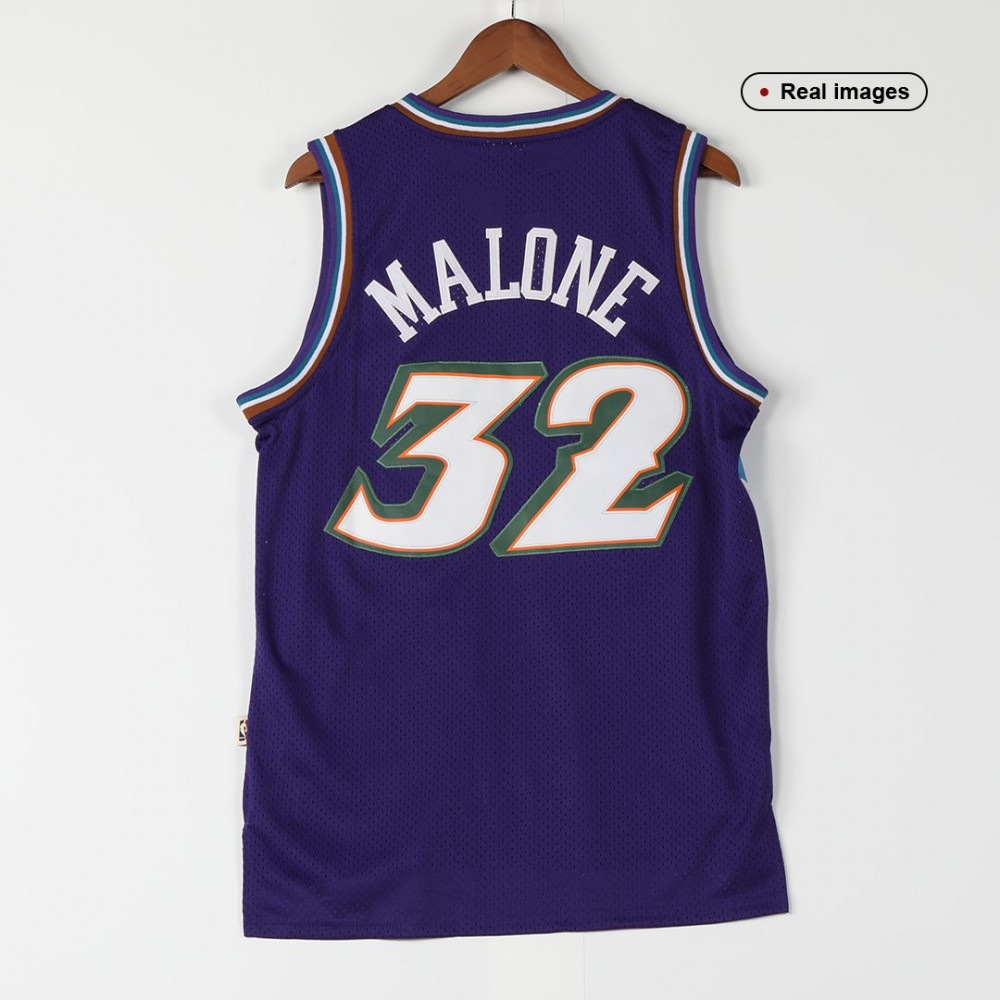 Utah Jazz Karl Malone #32 Adidas Purple 1996/97 Swingman NBA Jersey-Pro Kit Vault | Brand New 26/27 Sports Jerseys